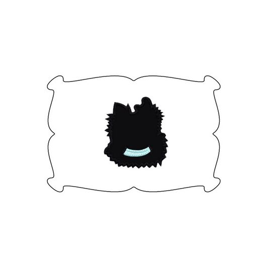 Pomeranian Applique | Machine Embroidery Designs by JuJu
