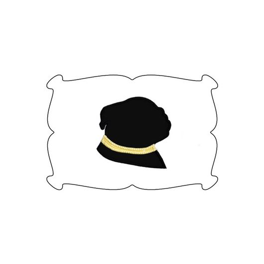Pug Applique | Machine Embroidery Designs by JuJu
