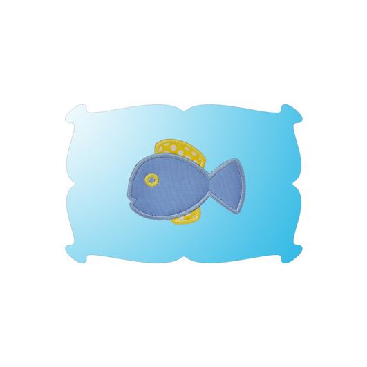 Tropical Fish 1 Applique | Machine Embroidery Designs by JuJu