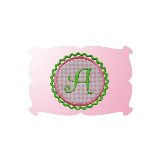 Rick Rack Monogram Font Set | Machine Embroidery Designs by JuJu