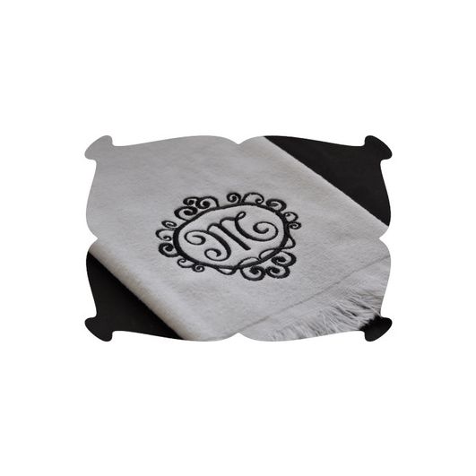 Isabella Monogram Fancy Frame | Machine Embroidery Designs by JuJu