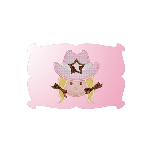 Cowgirl Applique | Machine Embroidery Designs by JuJu