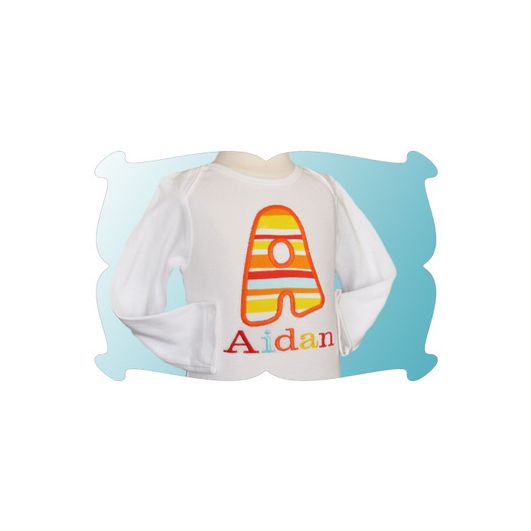 Aidan Applique Font | Machine Embroidery Designs by JuJu