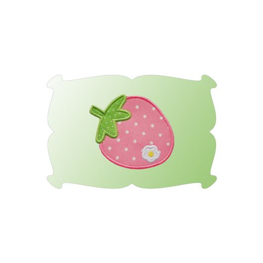 Strawberry Applique | Machine Embroidery Designs by JuJu