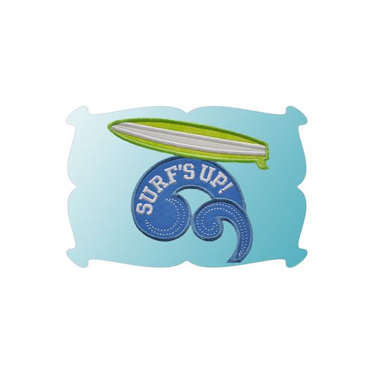 Surfs Up Applique | Machine Embroidery Designs by JuJu
