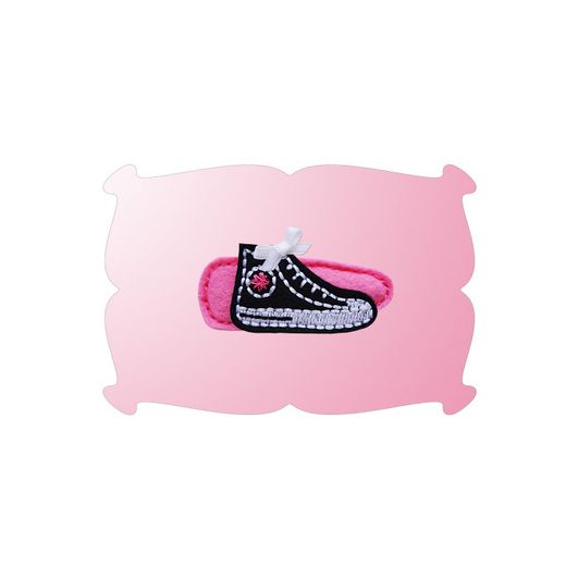 Sneaker Snap Clip Mini | Machine Embroidery Designs by JuJu