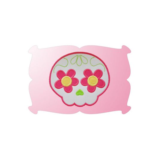 Sweet Sugar Skull Applique | Machine Embroidery Designs by JuJu