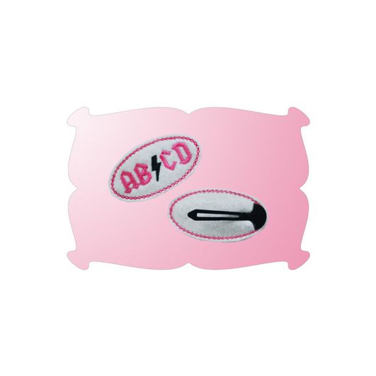 ABCD (AC/DC) Snap Clip Cover In The Hoop | Machine Embroidery Designs by JuJu