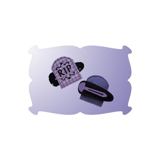 Tombstone Snap Clip Mini | Machine Embroidery Designs by JuJu
