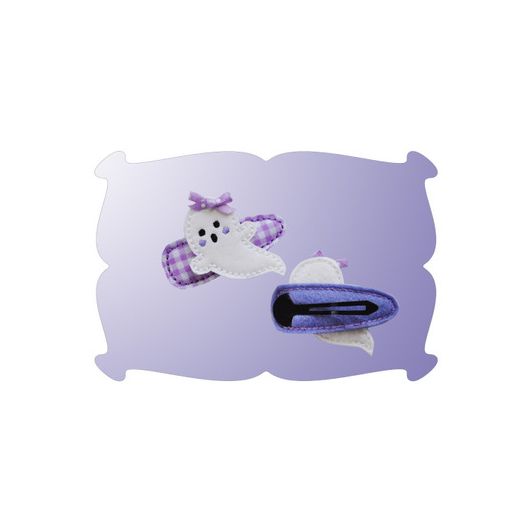 Ghost 2 Snap Clip Mini | Machine Embroidery Designs by JuJu