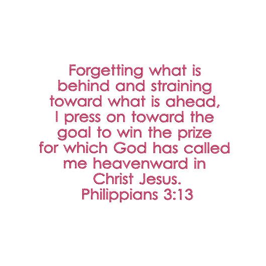 Philippians 3:13