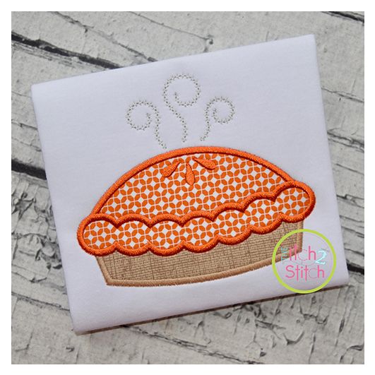 Pie Applique | Machine Embroidery Designs by JuJu