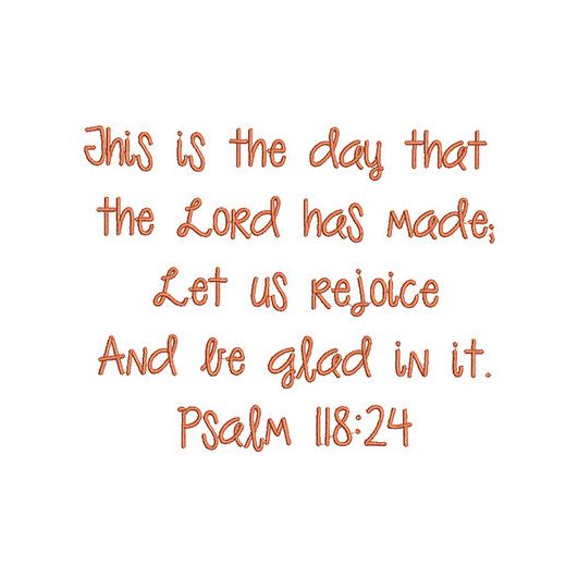 Psalm 118:24