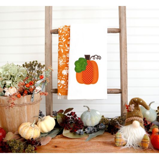 Pumpkin | Machine Embroidery Designs by JuJu