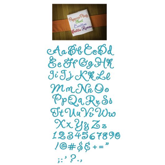 Puppies Play Embroidery Font Machine Embroidery Designs by JuJu