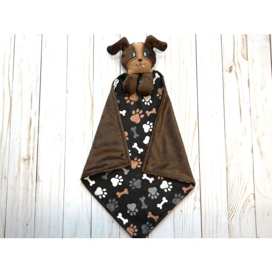 ITH Puppy Baby Blanket Lovie | Machine Embroidery Designs by JuJu