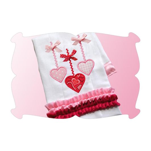 Rick Rack Heart Trio Applique