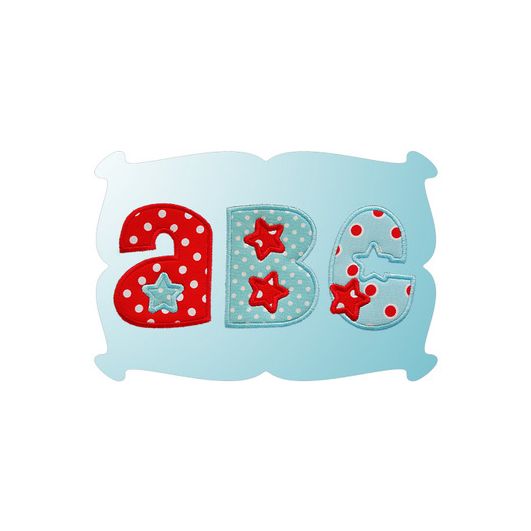 Super Star Applique Font