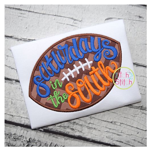 Saturdays in the South Applique | Machine Embroidery Designs by JuJu
