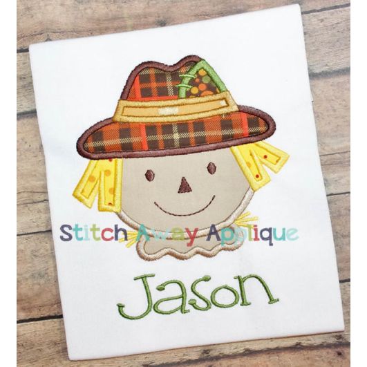 Scarecrow Boy 2 | Machine Embroidery Designs by JuJu
