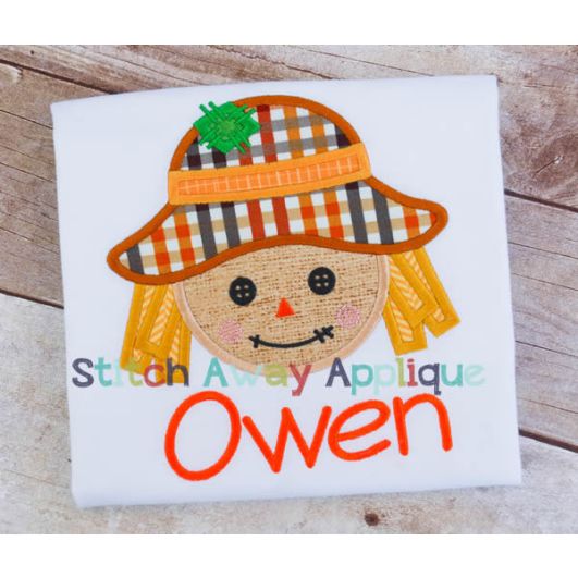 Scarecrow Boy 4 | Machine Embroidery Designs by JuJu