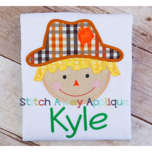 Scarecrow Boy 5 | Machine Embroidery Designs by JuJu