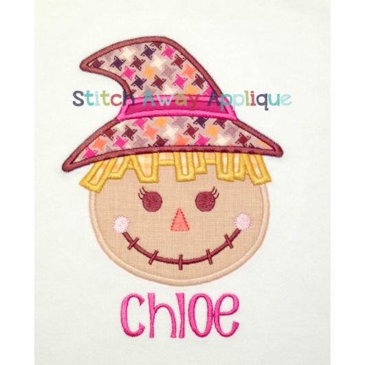 Scarecrow Girl 1 | Machine Embroidery Designs by JuJu