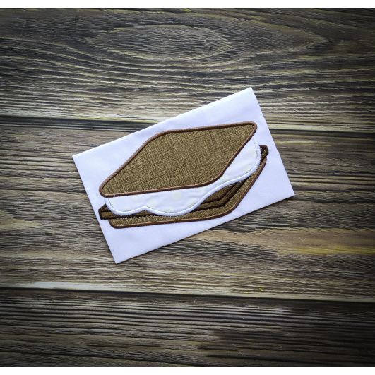 S'more | Machine Embroidery Designs by JuJu