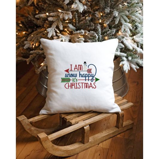 Snow Happy | Machine Embroidery Designs by JuJu