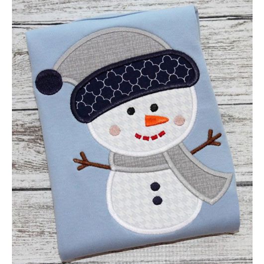 Snowman | Machine Embroidery Designs by JuJu