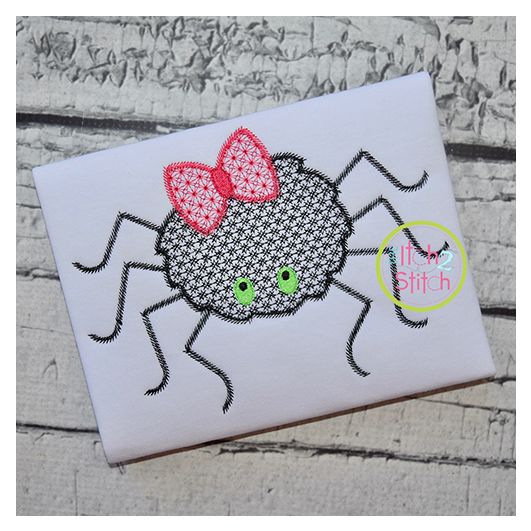 Spider Girl Motif Embroidery | Machine Embroidery Designs by JuJu