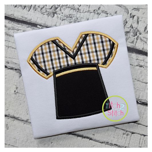 Sports Jersey Applique | Machine Embroidery Designs by JuJu