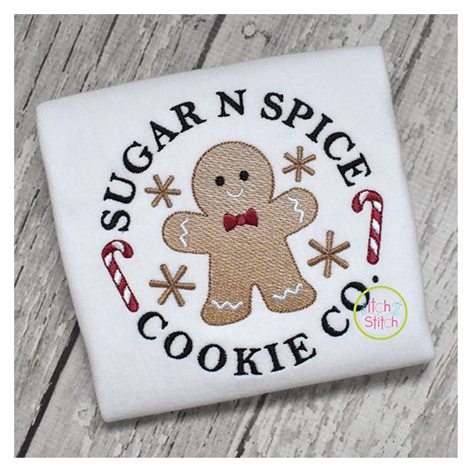 Sugar N Spice Baking Co Embroidery | Machine Embroidery Designs by JuJu