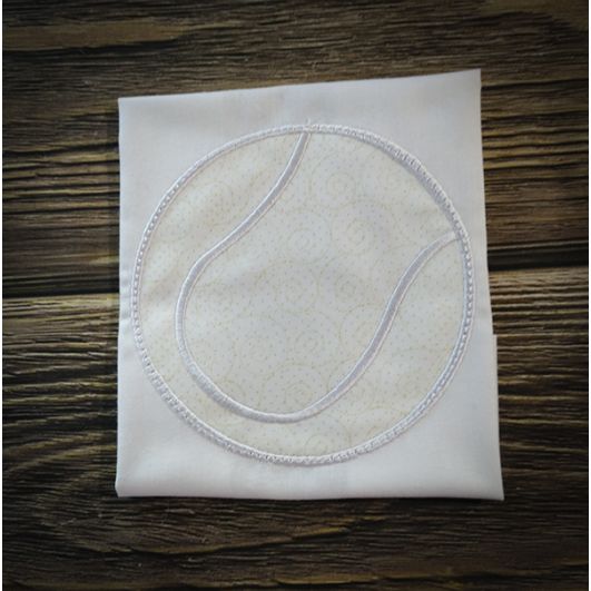Tennis Ball | Machine Embroidery Designs by JuJu
