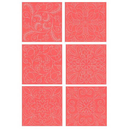 Traditional Quilt Blocks 1 Machine Embroidery Designs by JuJu