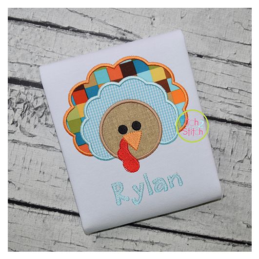 Turkey 2 Applique | Machine Embroidery Designs by JuJu