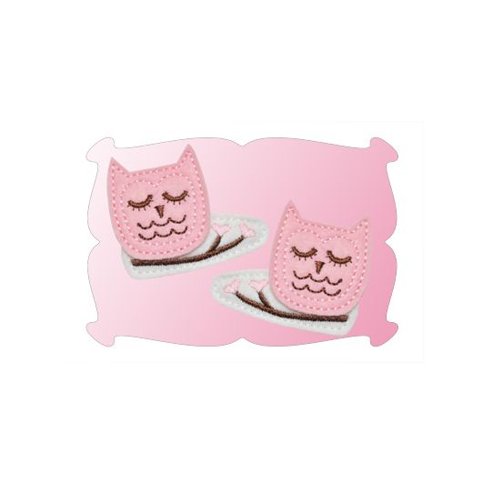 Valentine's Day Owl Snap Clip Mini