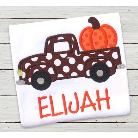 Vintage Truck Pumpkin
