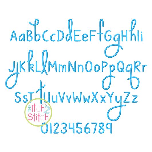 Ways to Say Goodbye Embroidery Font | Machine Embroidery Designs by JuJu