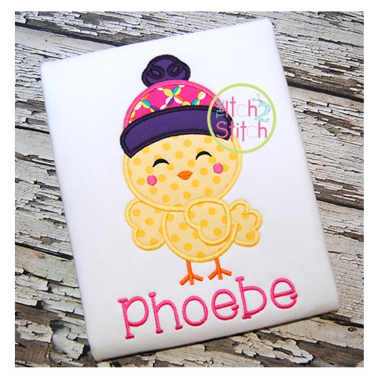Winter Birdie Applique | Machine Embroidery Designs by JuJu
