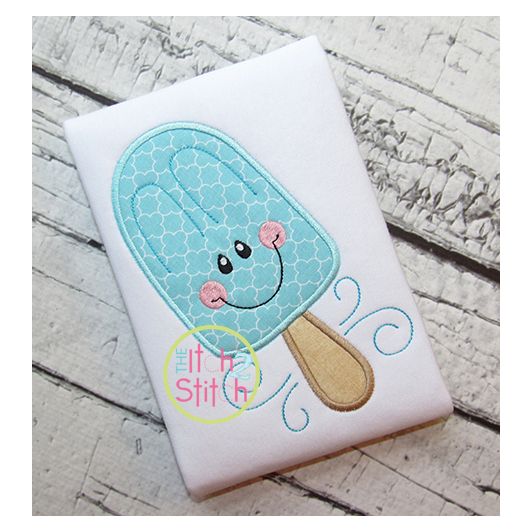 Yummy Popsicle Applique | Machine Embroidery Designs by JuJu