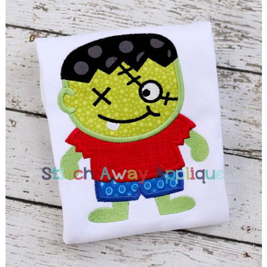 Zombie Boy | Machine Embroidery Designs by JuJu