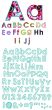 Simply Sweet Block Font Applique Machine Embroidery Designs by JuJu 