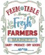 Farm Fresh Markets Machine Embroidery Designs by JuJu