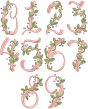 Vineyard Vine Numbers | Machine Embroidery Designs by JuJu