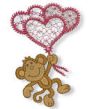Love is in the Air Machine Embroidery Designs by JuJu