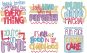 Toddler Time Word Art | Machine Embroidery Designs by JuJu
