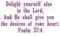 Psalm 37:4