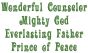 Wonderful Counselor