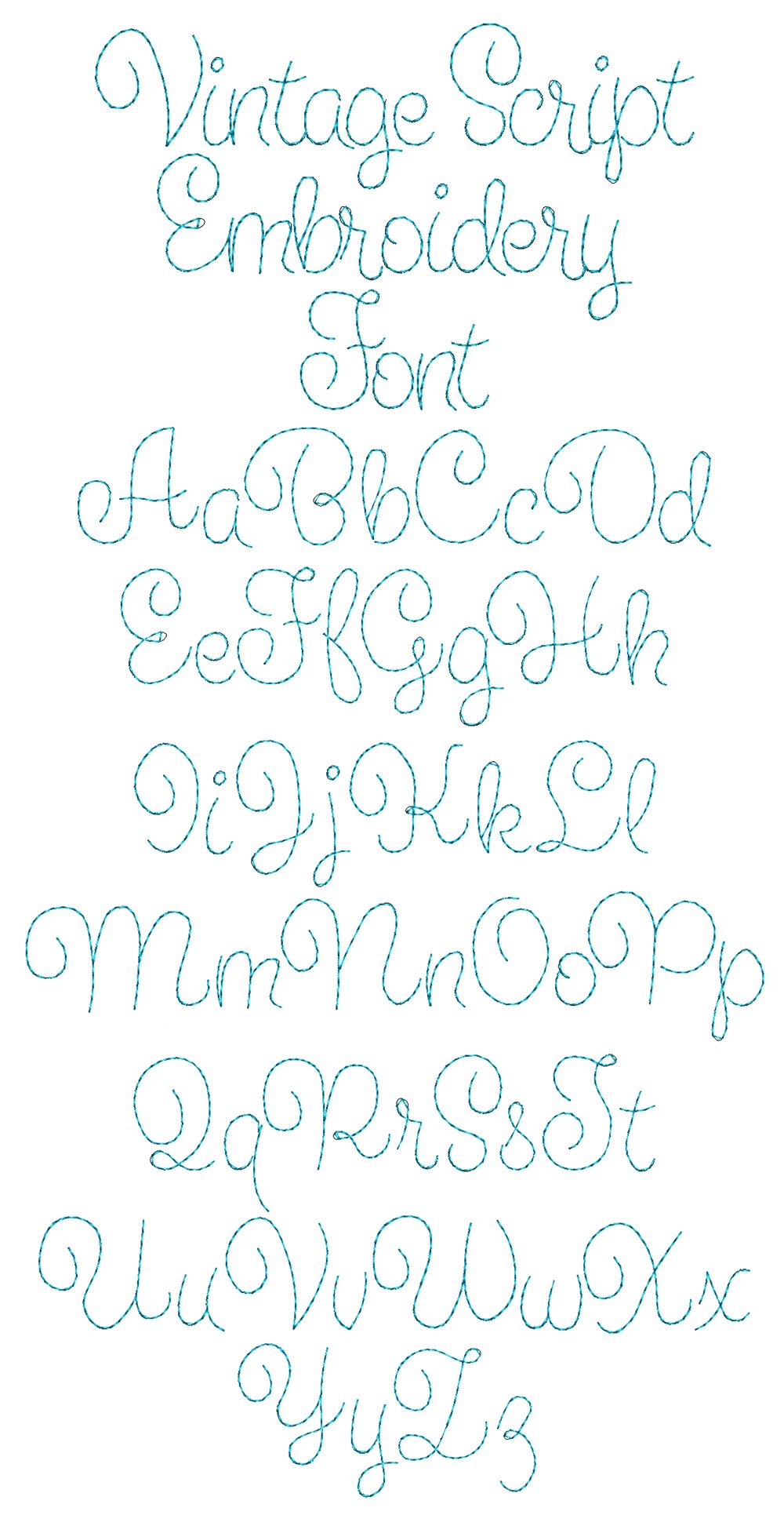 Embroidery fonts deals